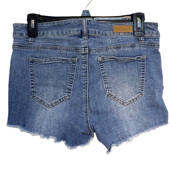 K'S MORE Girls Cut Off Jean/Denim Shorts, Size XL - Picture 4 of 4